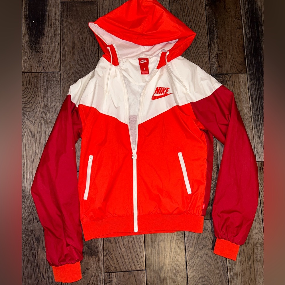 Nike Red windbreaker